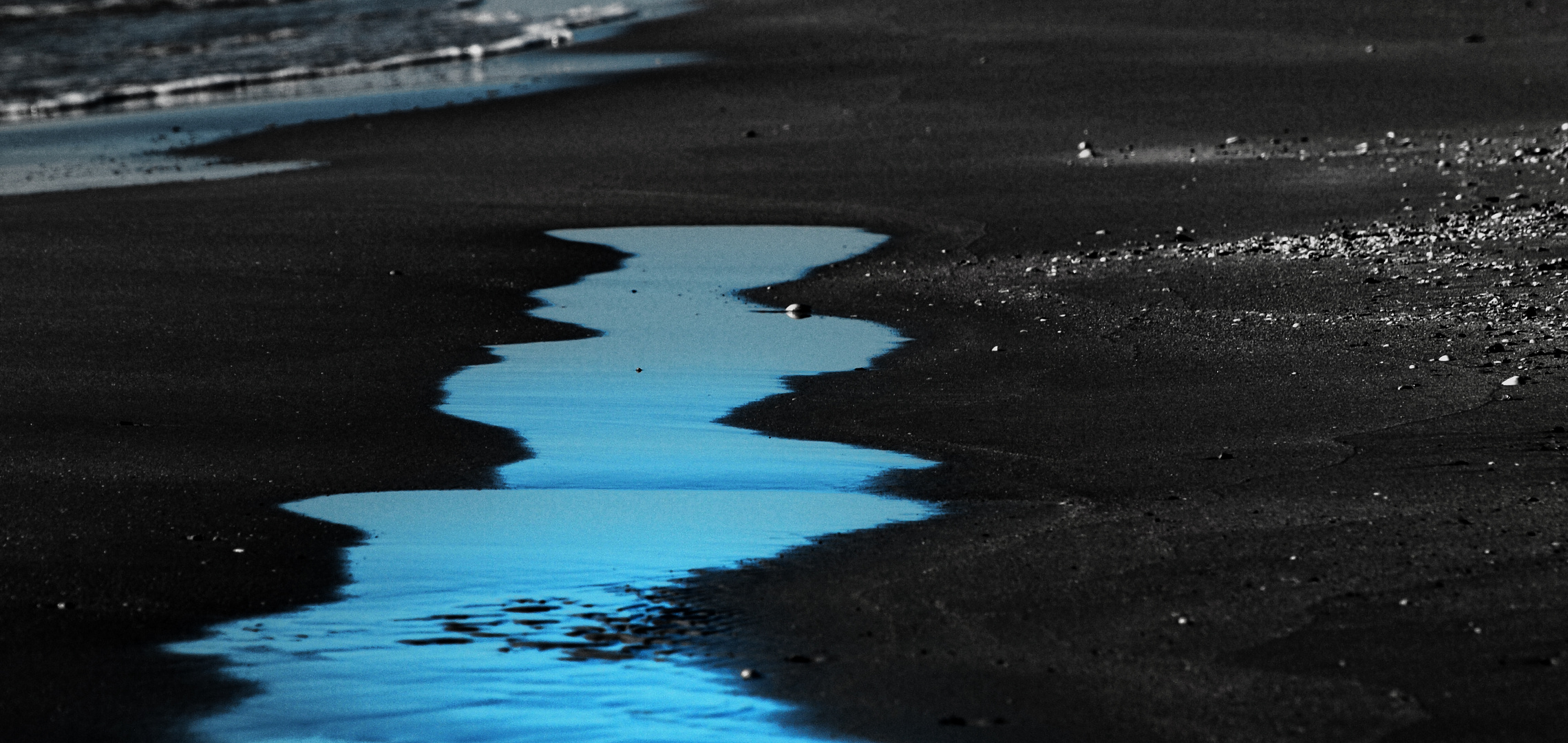 blue water ...