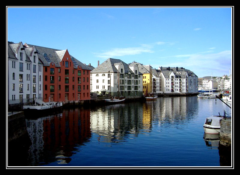 Blue Water of Alesund