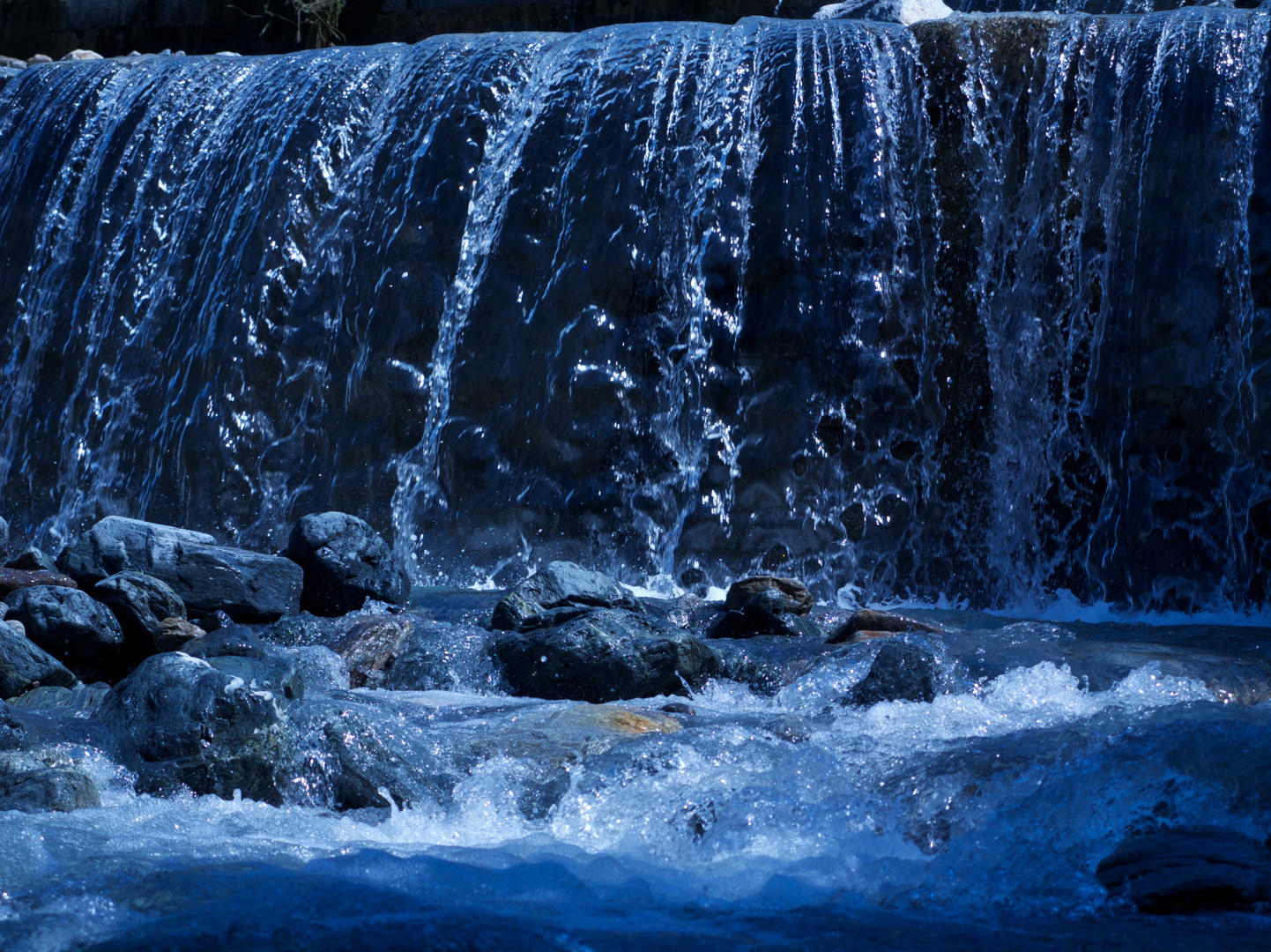 blue Waterfall
