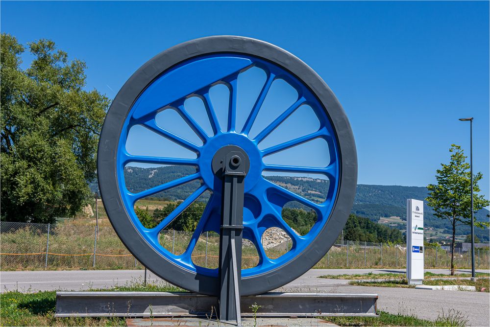 BLUE WHEEL and BLUE SKY