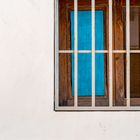 blue window