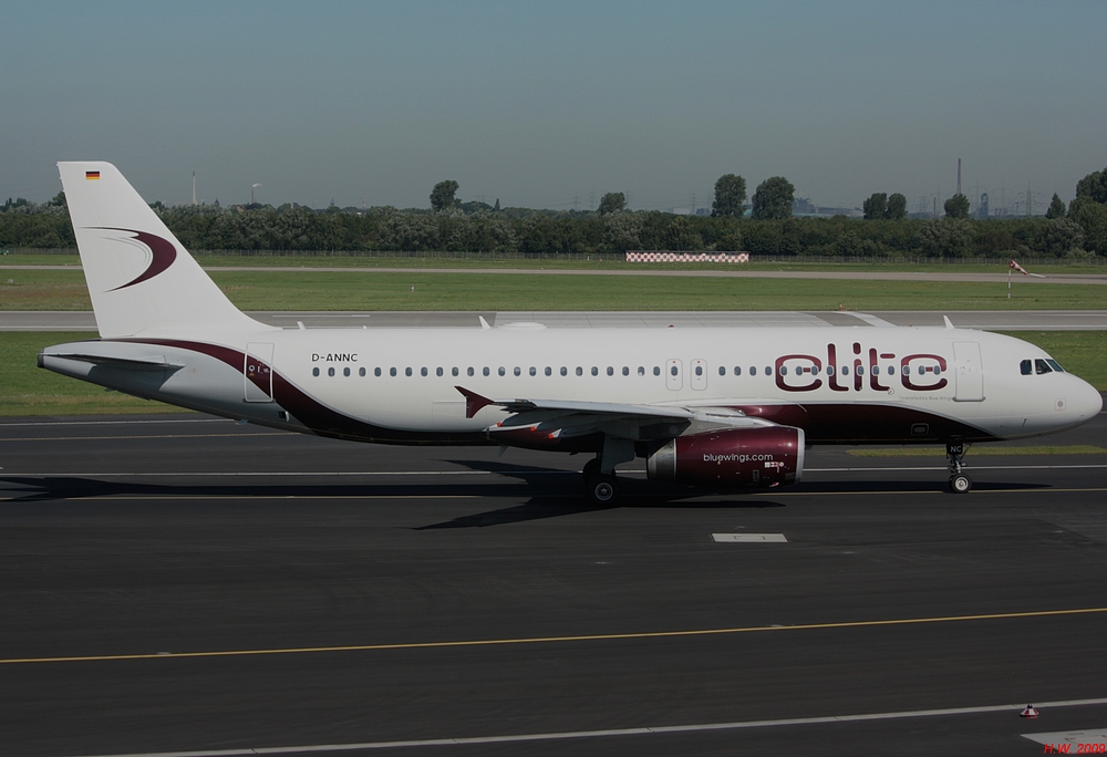 Blue Wings in der Livery von ELITE Aviation/Dubai