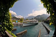 Blüemlisalp Dampfschiff auf dem Thunersee