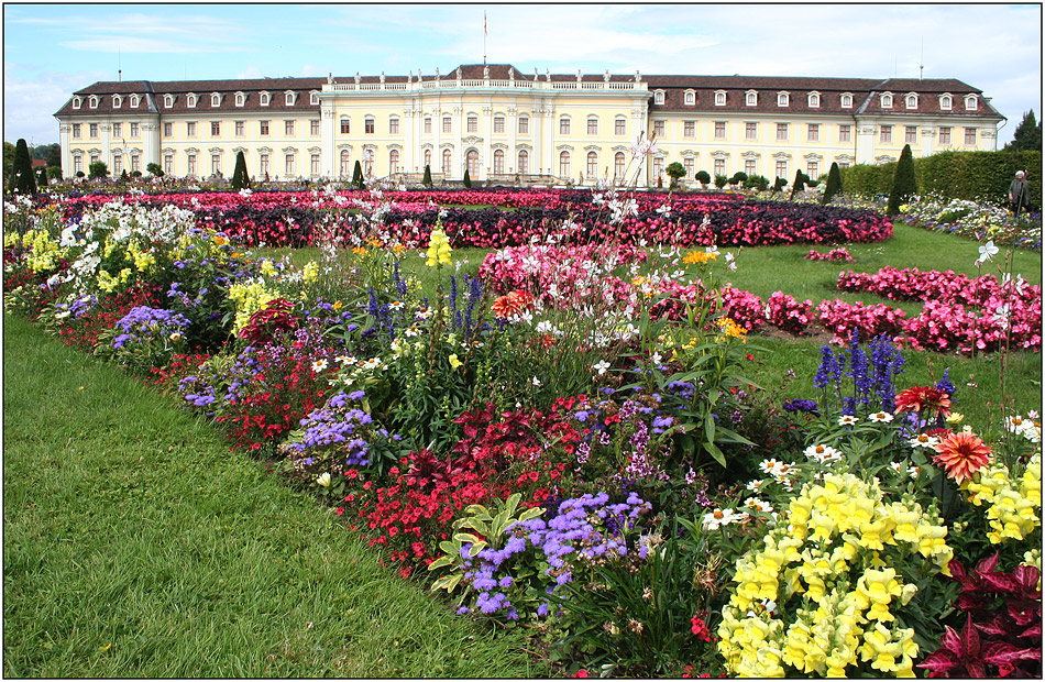 blühendes barock - schloß ludwigsburg