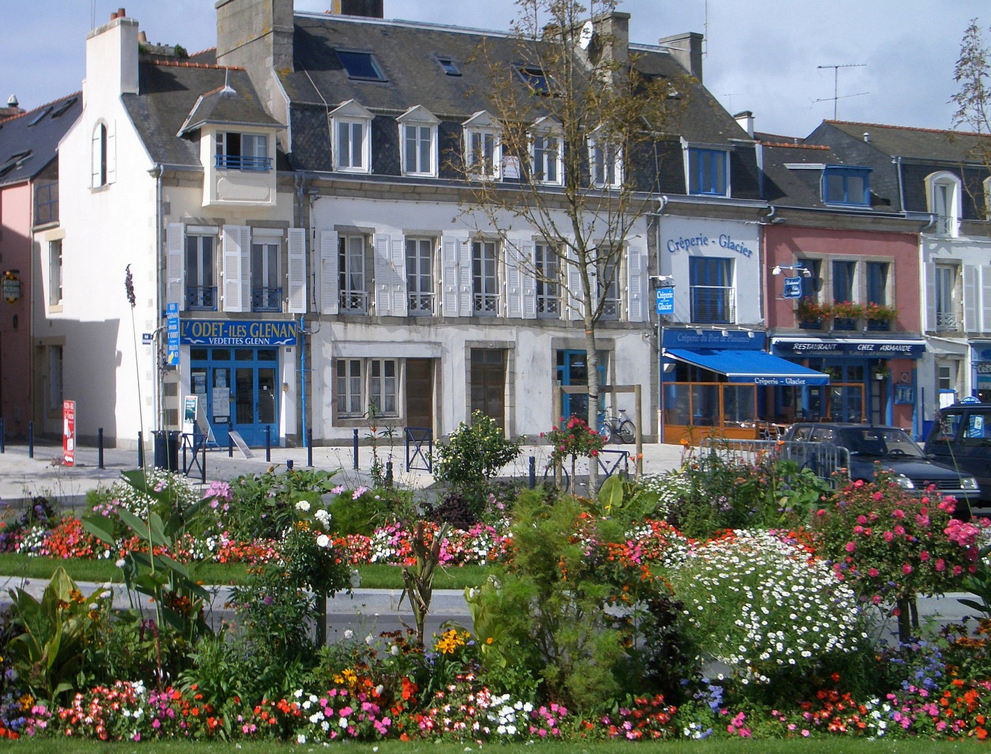 Blühendes Concarneau