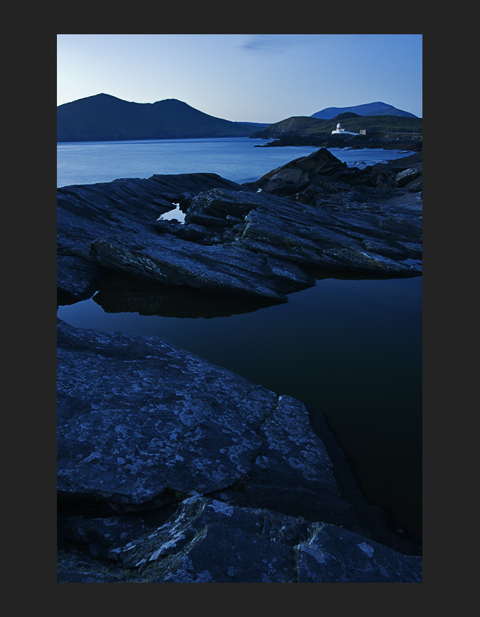 blueish lighthouse