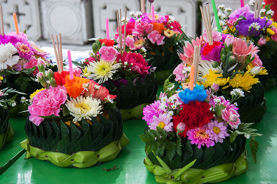 Blümchen für den Mittwoch und für Loi Krathong