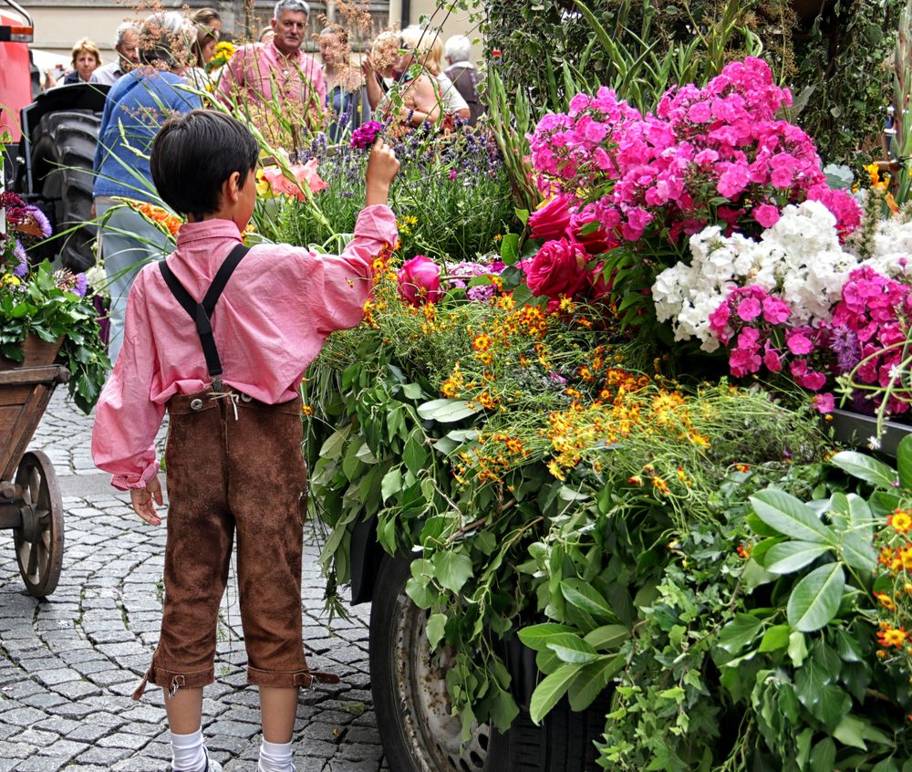 Blümchen für die Mama