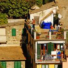 Blümchen gießen in Riomaggiore