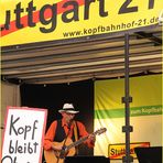 BLUES für KOPFBahnhof K21 Stuttgart Mai13