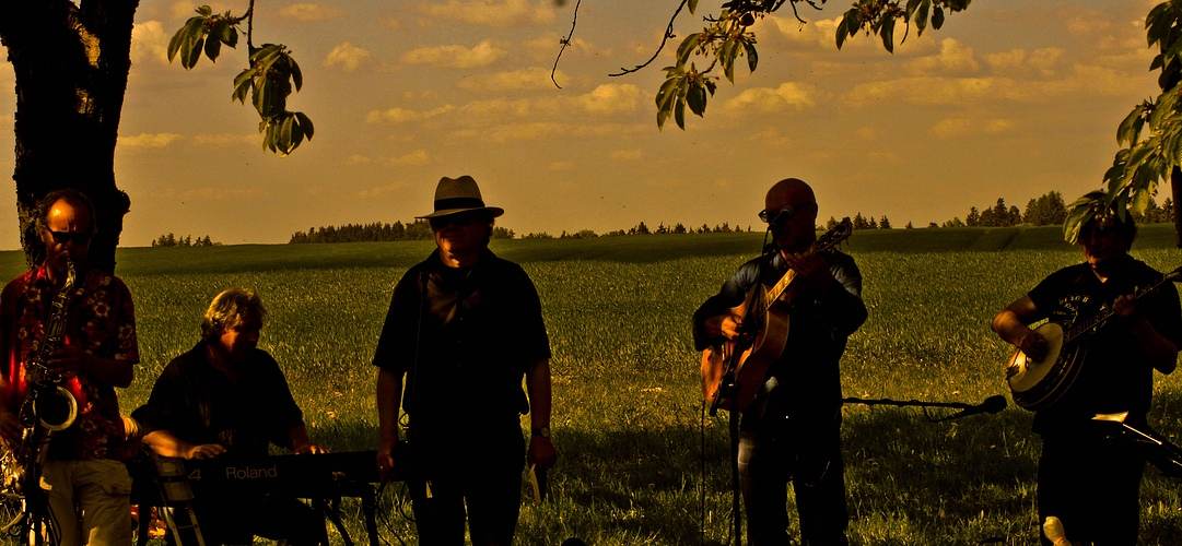 blues im grünen