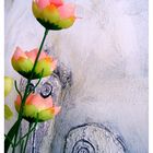 Blume und Gemälde