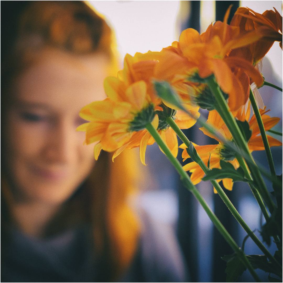 Blumen für die Dame