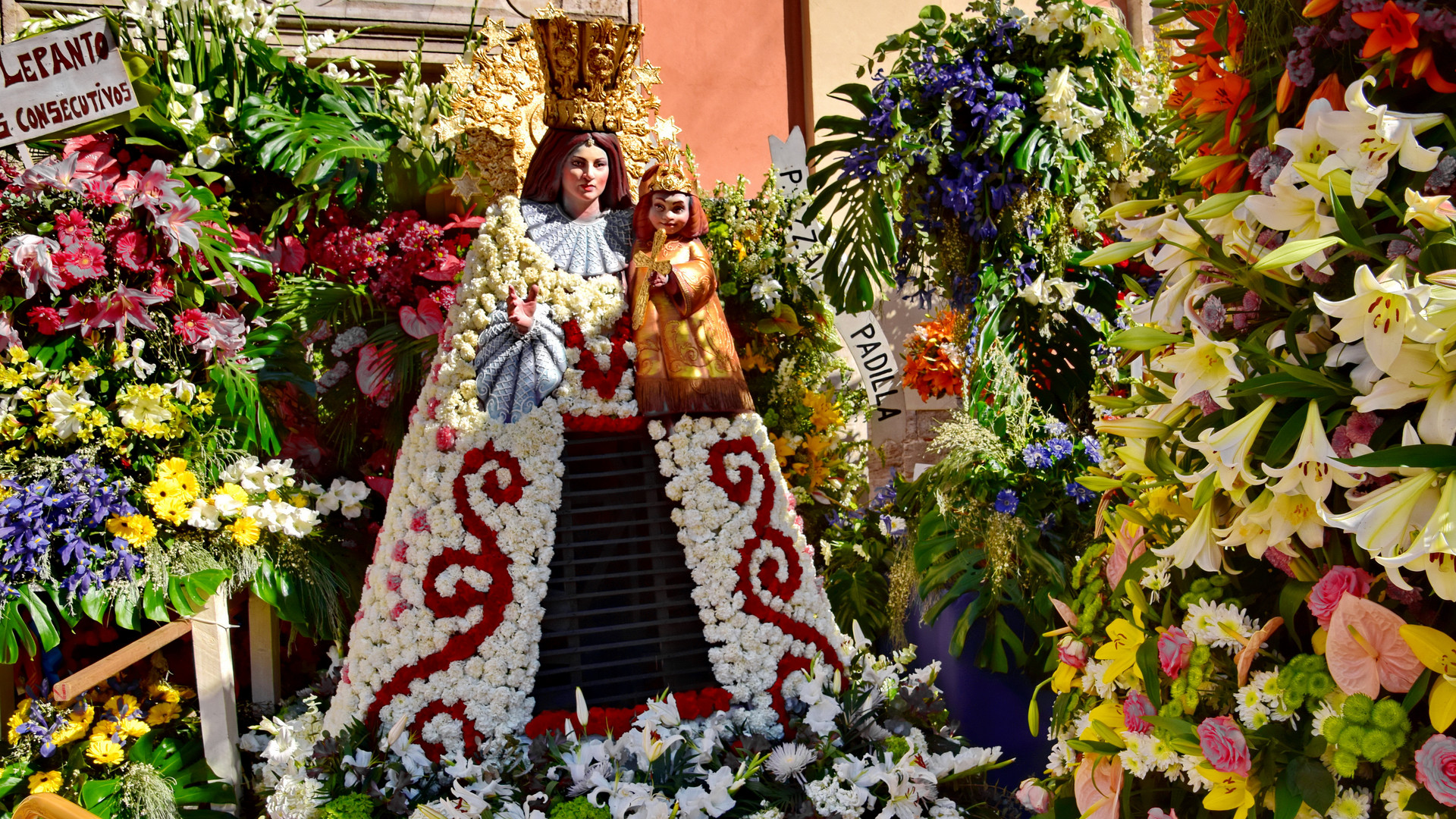 Blumen für Madonna