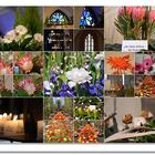 Blumen in der Kirche