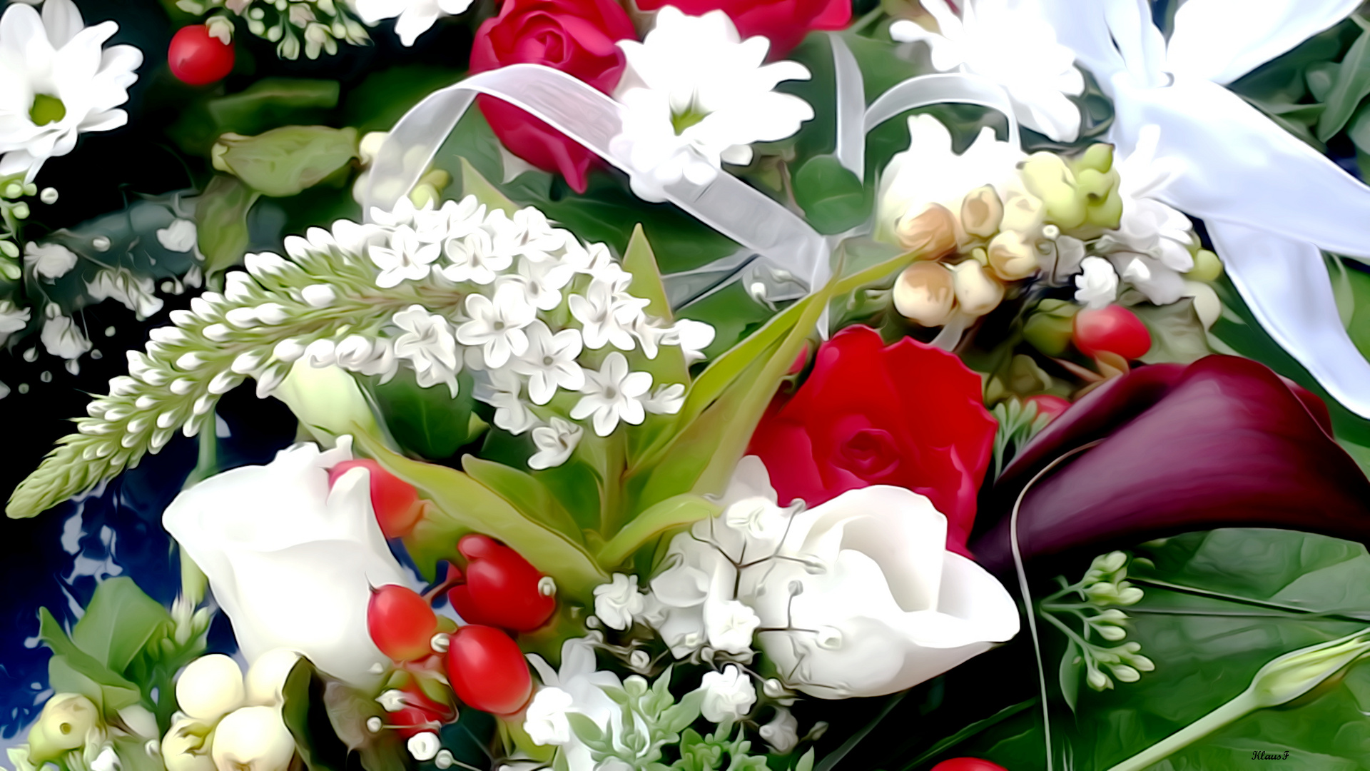 Blumen zur Hochzeit