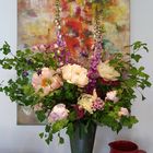 Blumenarrangement zum Sonntag