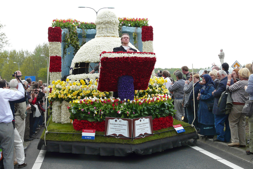 Blumencorso am Keukenhof Holland