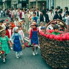 Blumenfest in Beaune 1983