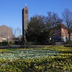 Blumengarten gegenüber des ehem. Klosters "St. Mariä Himmelfahrt" in Gelsenkirchen-Buer i.W.