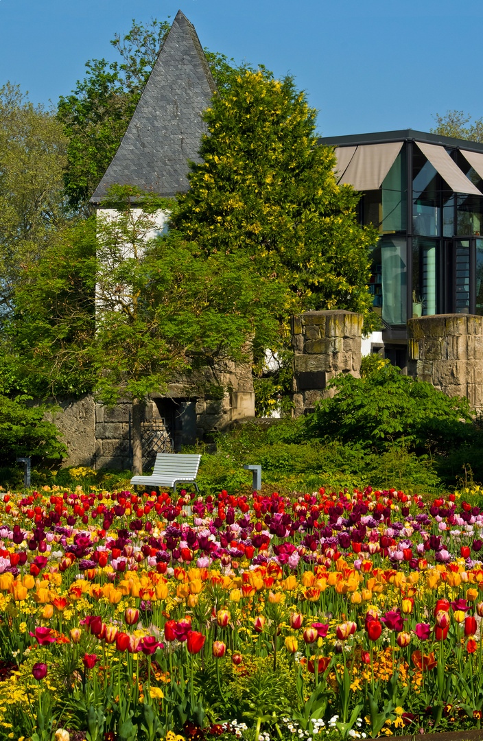 Blumenhof an den Rheinanlagen, Koblenz