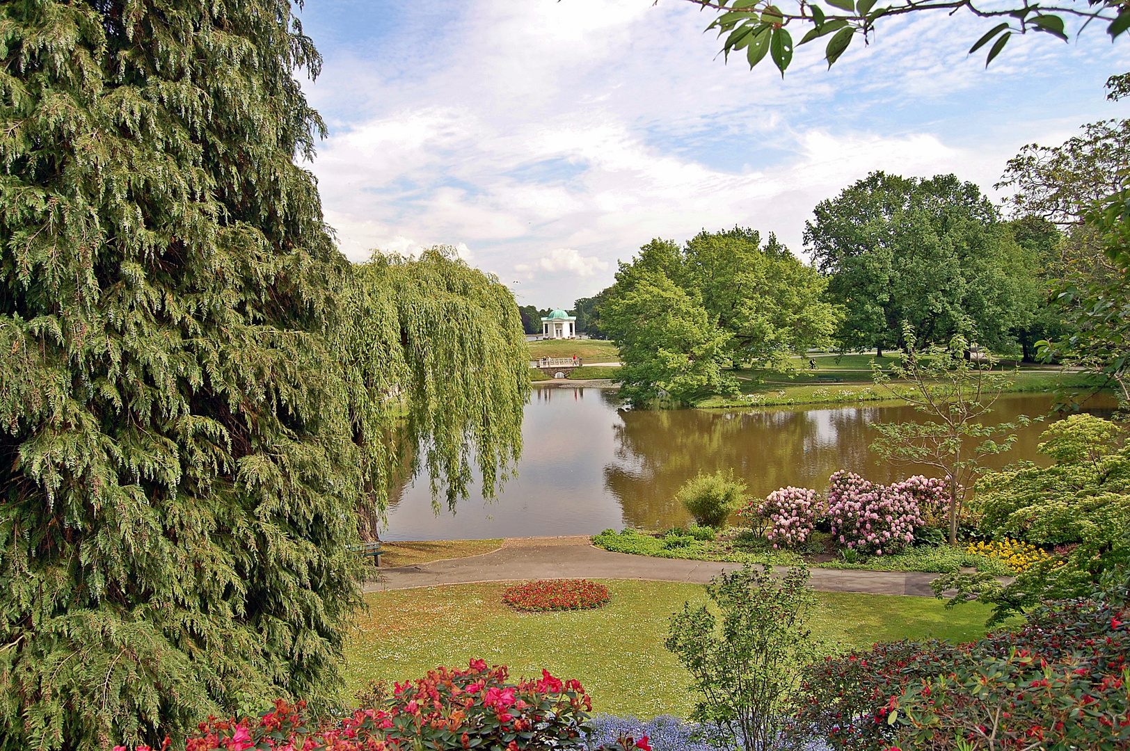 Blumeninsel Siebenbergen Foto & Bild landschaft, garten