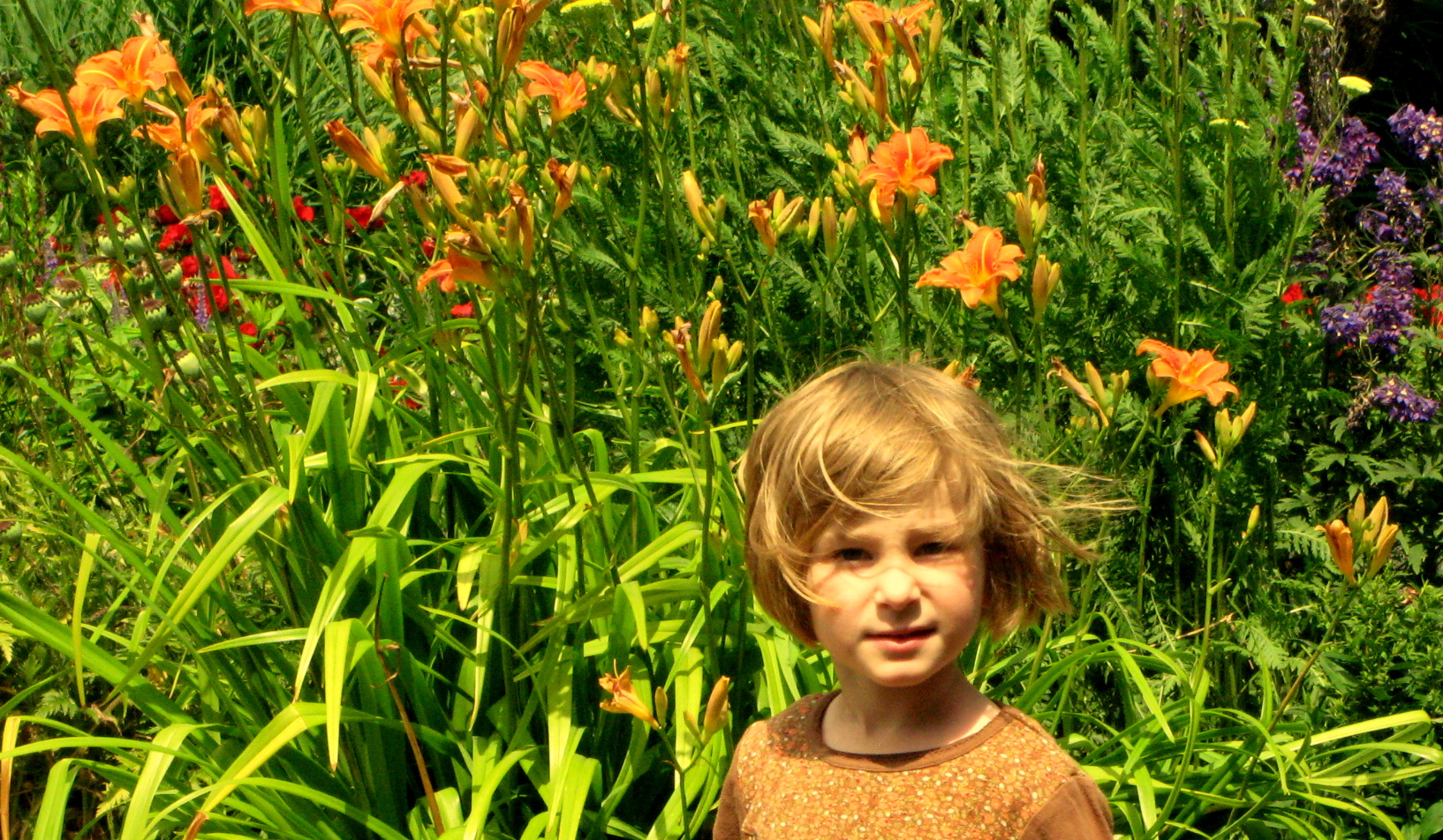 Blumenkind Foto & Bild | kinder, kinder im schulalter, pflanzen und