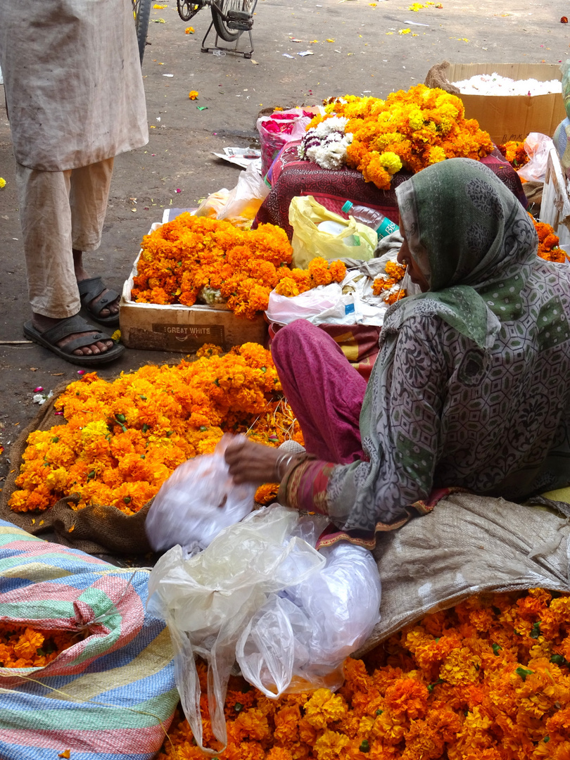 Blumenkranz Binderin