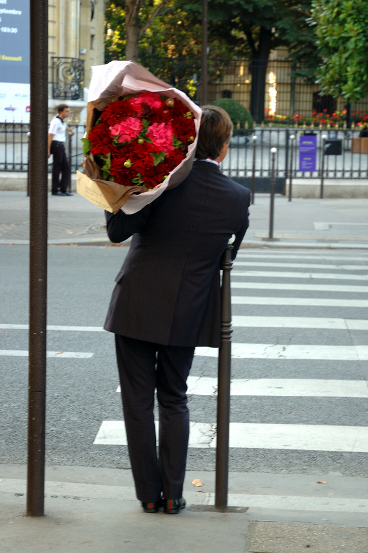 Blumenlieferant in Paris Pret a Porter am Place de la Concorde 