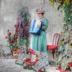 Blumenmädchen auf Montmartre