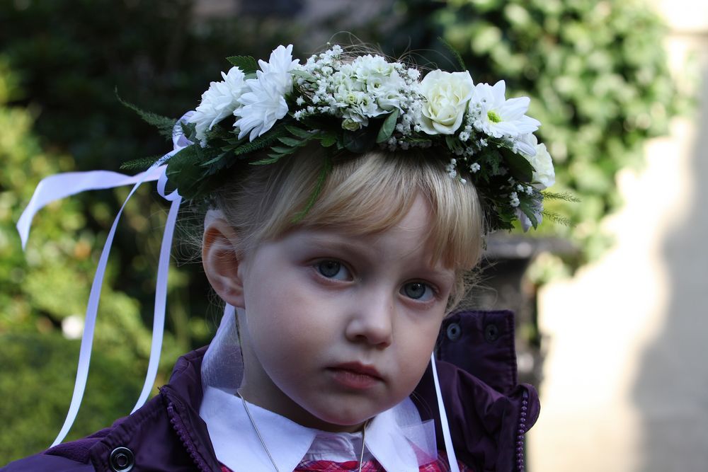 Blumenmädchen Foto & Bild kinder, portraits, hochzeiten Bilder auf