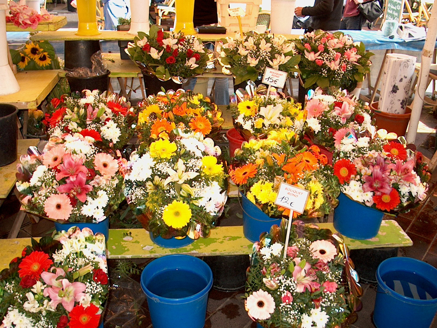 Blumenmarkt in Nica