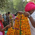 BLUMENMARKT IN RANAKPUR