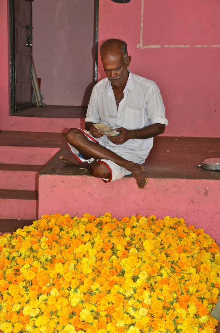 Blumenmarkt - Kerala