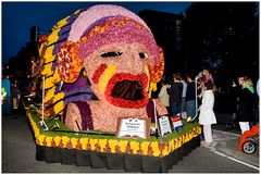 Blumenparade in Heemsteede, Motiv "der letze Mohikaner"