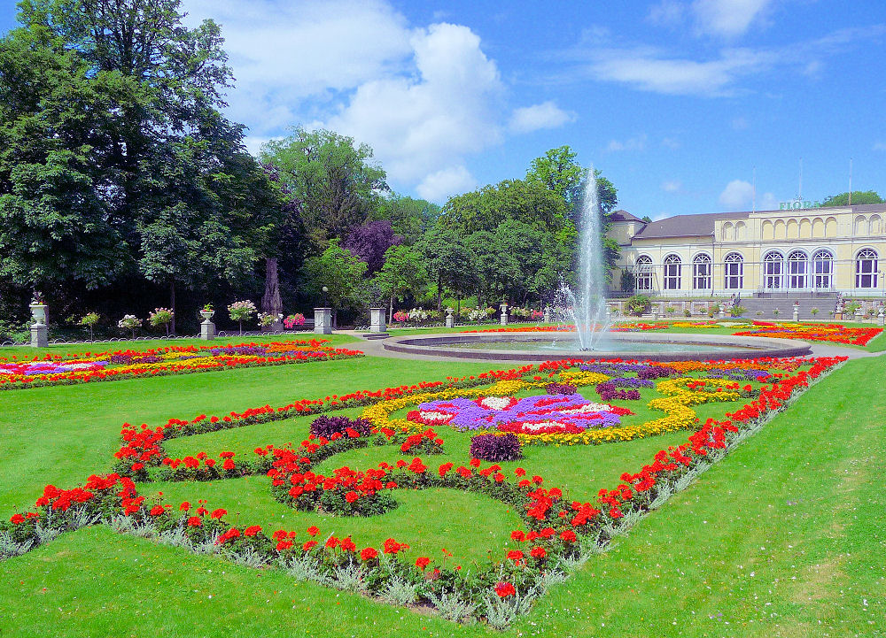 Blumenpracht in der Flora