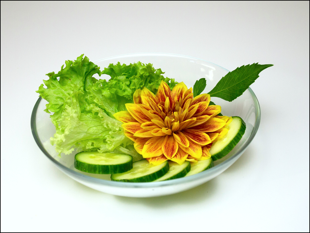 Blumensalat