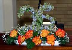 Blumenschmuck 25 Jahre