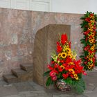 Blumenschmuck in der Paulskirche