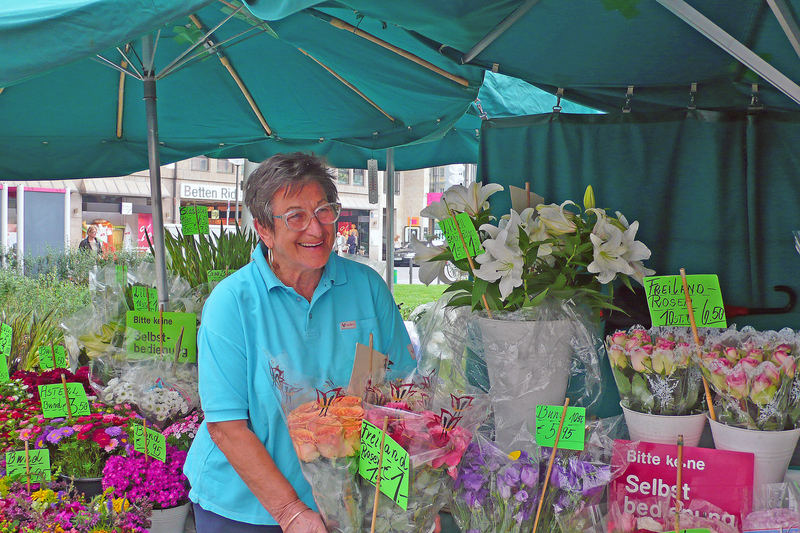 Blumenstand Christl Grimm, München