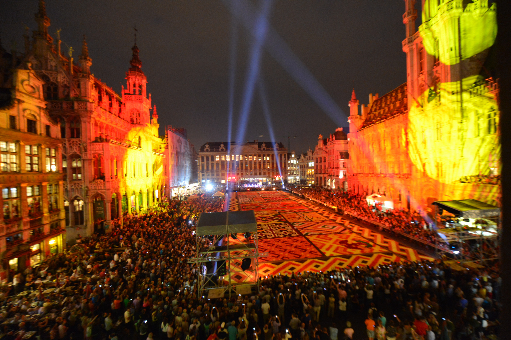 Blumenteppich Brüssel Grand Place