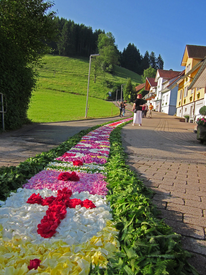 Blumenteppich