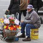 Blumenverkäufer