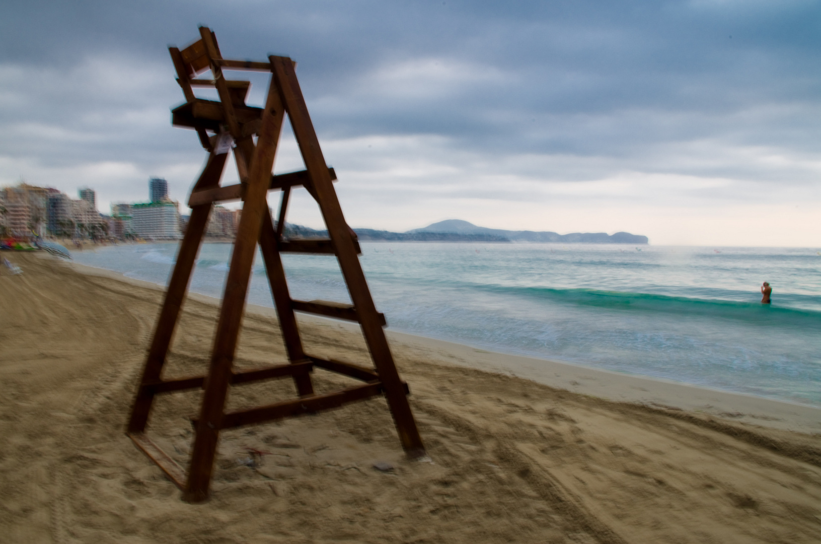 Blur on the Beach