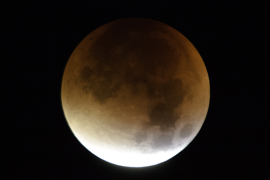 Blut Mond - Mondfinsternis 2015