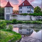 Blutenburg bei Dämmerung