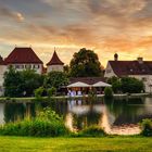 Blutenburg im Spätsommerabend