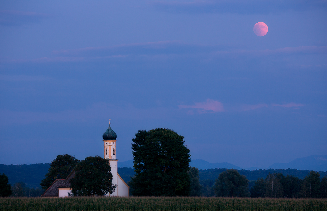 Blutmond am 27.7.2018