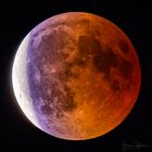 Blutmond am Ende der Totalität