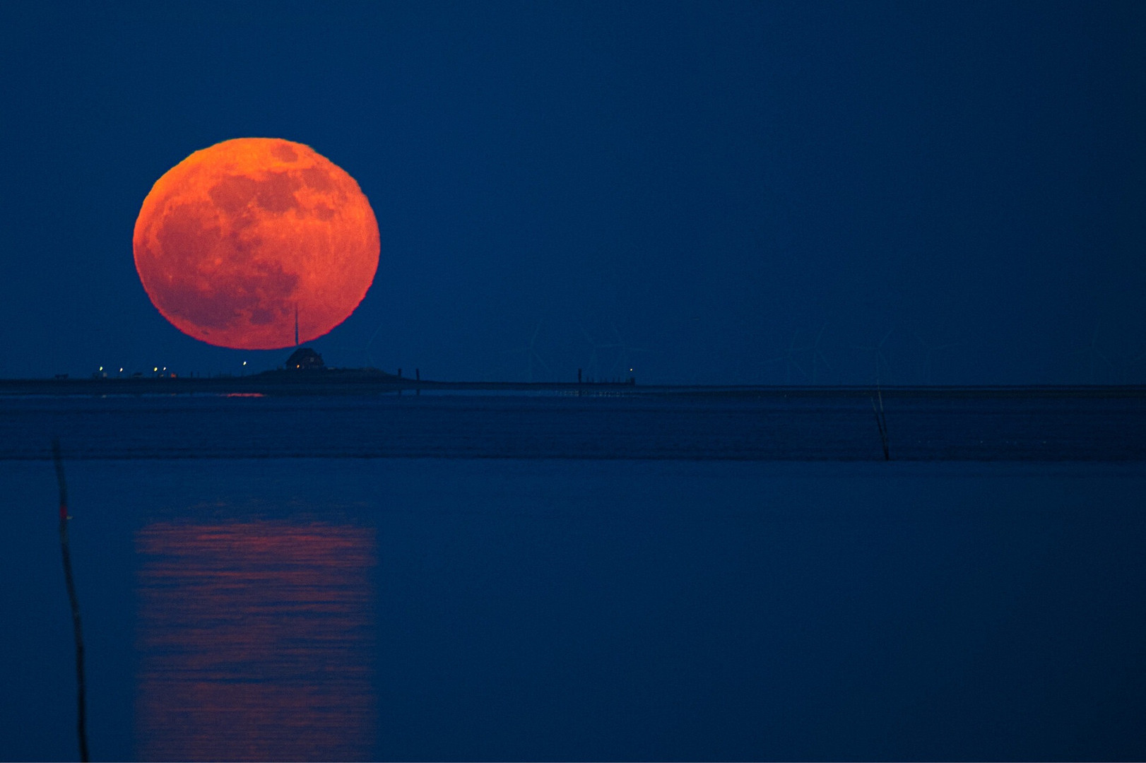 Blutmond auf Amrum